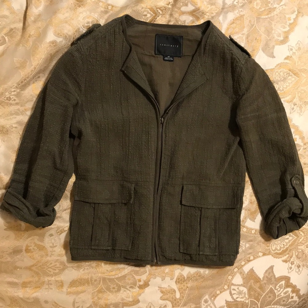 Sanctuary army green jacket